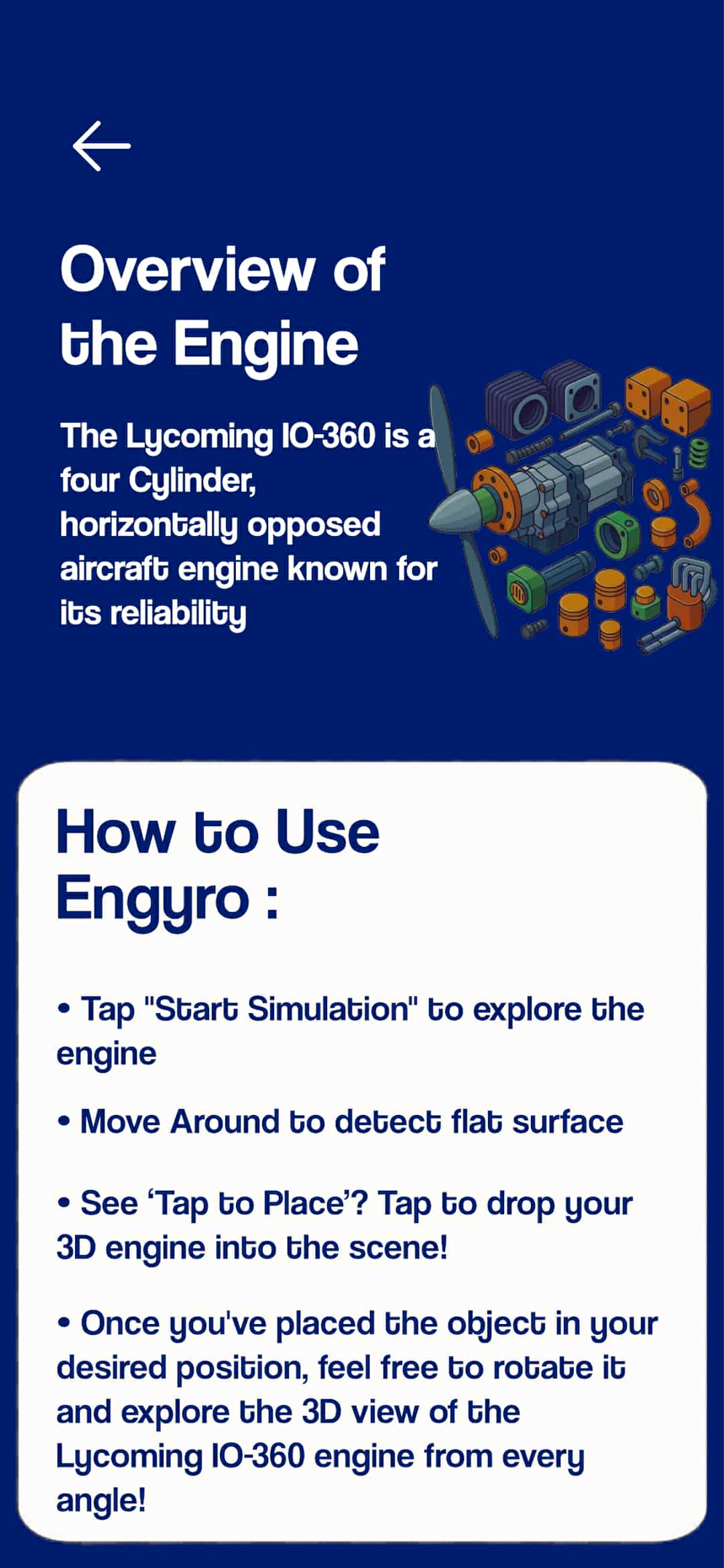 ENGYRO Screenshot 1 - Dashboard